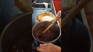 Best Ever Homemade Chocolate Pie NO eggs [upl. by Nauqan62]