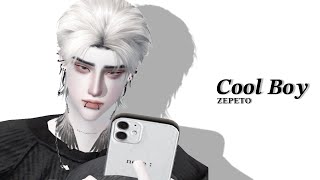 ZEPETO face tutorial cool boy  Korean Boy [upl. by Velda308]