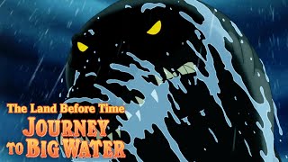 Scary Swimming Sharptooth Chase  The Land Before Time [upl. by Pardner]