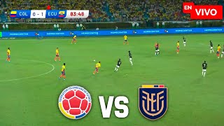 Colombia vs Ecuador EN VIVO  ELIMINATORIAS CONMEBOL 2026 [upl. by Latty338]