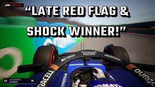 “LATE RED FLAG amp SHOCK WINNER” F1 Manager 2024 McLaren One Season Wonder Part 13 [upl. by Aznaed174]