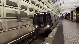 Railfanning The Metro  Washington DC 20240315  20240316 [upl. by Nevear37]