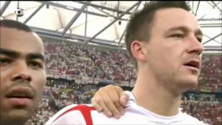 England National Anthem God Save The Queen  Beckham Terry Gerrard Lampard [upl. by Amata]