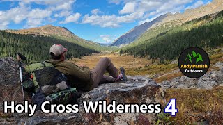 An Epic Backpacking Loop in The Holy Cross Wilderness  4 [upl. by Kimmel]