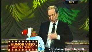 HISTORIA DE LA TV ARGENTINA CHASMAN Y CHIROLITA  CRÓNICA TV [upl. by Atnahc]