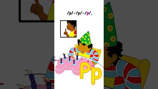 Jolly phonics p song animation original [upl. by Harobed]