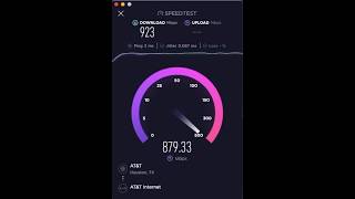 ATampT VS Comcast Xfinity Gigabit Speed Tests [upl. by Worrell]