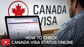 canada visa how to check canada visa status online ircc canada application status [upl. by Pucida]