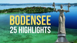 Bodensee alle 25 Highlights in 4K  2024 [upl. by Aivonas]