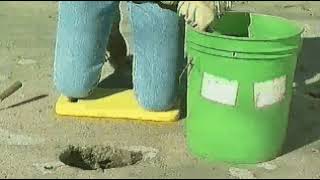 How to repair driveway potholes with concrete [upl. by Annice558]