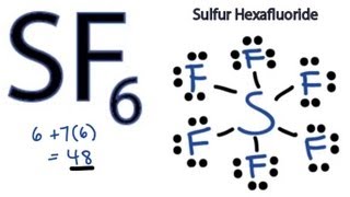 SF6 Lewis Structure How to Draw the Lewis Structure for SF6 [upl. by Kred294]