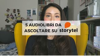 5 e più audiolibri da ascoltare su Storytel [upl. by Aicemat117]