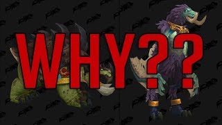 MY THOUGHTS ON ZANDALARI TROLL DRUID FORMS  TradeChat [upl. by Adnawal]