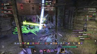 Eso pvp insane match of chaos ball Mighty chudan  Orders wrath Build in description [upl. by Whitehouse]