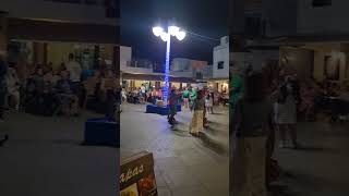 Fuerteventura Corralejo Nightlife Music Square [upl. by Brathwaite]