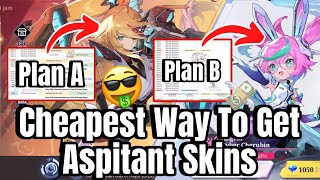 ‼️2 Calculation Plans For New Aspirant Event  Cheapest Way To Get Lesley And Chang’e Aspirant Skins [upl. by Jewel778]