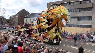 66e Bloemencorso Valkenswaard 1e ronde 08092019 24 [upl. by Evalyn]