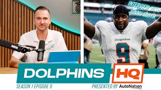 Jonnu Smith EXCLUSIVE INTERVIEW after his CAREERHIGH GAME l Dolphins HQ l Miami Dolphins [upl. by Bunnie]