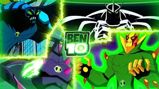 Ben 10 Omniverse All Alien Force Alien Transformation Compilation [upl. by Llorre215]