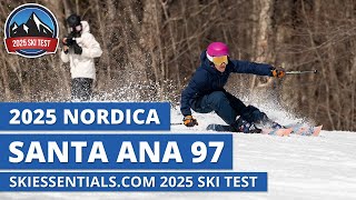 2025 Nordica Santa Ana 97  SkiEssentialscom Ski Test Review [upl. by Nitsug]