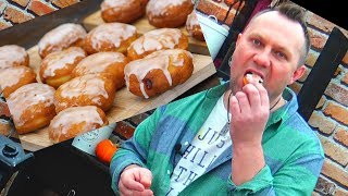 DOMOWE PĄCZKI MEGA PUSZYSTE Z KONFITURĄ Donuts   Oddaszfartucha [upl. by Wadell350]