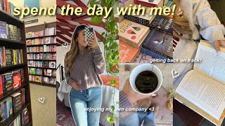 SPEND THE DAY WITH ME getting my life together working out amp bookstore vlog💌 [upl. by Pizor]