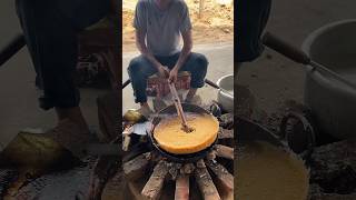 ⚡⚡ Ghevar Sweet Making Process⚡⚡ shorts telugufoodie esangathulu streetfood foodie omelette [upl. by Gettings]