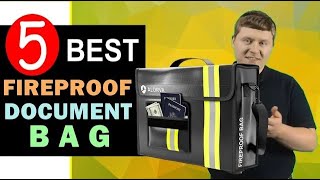 Best Fireproof Document Bag 2024 🏆 Top 5 Best Fireproof Document Bags [upl. by Alegnaed]