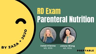 RD Exam Parenteral Nutrition Review  StepbyStep Calculation Guide [upl. by Lehmann847]