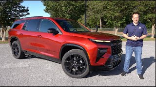 Is the 2024 Chevrolet Traverse RS a BETTER midsize SUV than a Kia Telluride [upl. by Marv]