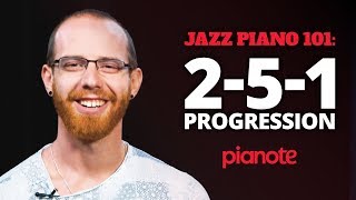 The 251 Chord Progression Jazz Piano For Beginners [upl. by Rand545]