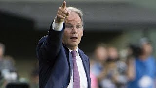 Interview Brian Schmetzer on team energy after clinching the Cascadia Cup [upl. by Lezah]