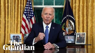 History is in your hands Biden tells country in powerful Oval Office address [upl. by Dayir]