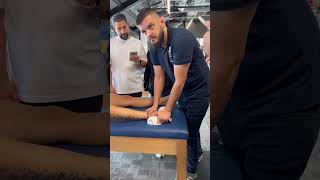 Cuboid bone HVLA thrust manipulation by Adnan Kojić PT [upl. by Nive]