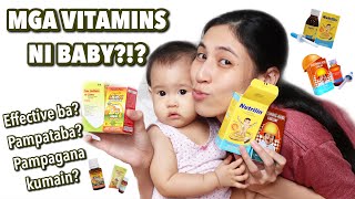 ANO ANG VITAMINS NI BABY PAMPATABA AT PAMPAGANA KUMAIN [upl. by Adiaroz]