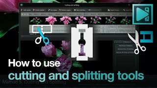 Easily Cut Split and Trim Videos in VSDC [upl. by Hacceber]