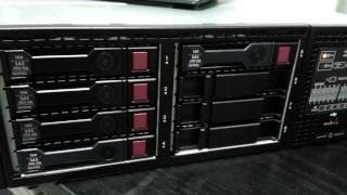 HP Proliant DL380 G8 Booting New HDD LED [upl. by Ddal]