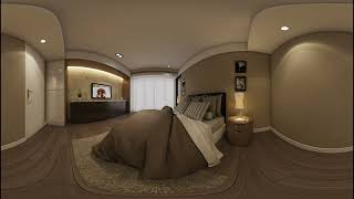 BEDROOM 3D 360 INTERIOR VR [upl. by Nomead]