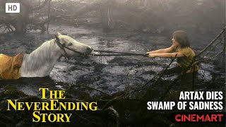 THE NEVER ENDING STORY 1984  Artax Dies in the Swamp of Sadness HD [upl. by Salzhauer]