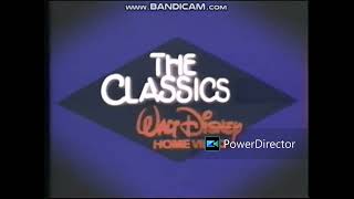 1984 The ClassicsWalt Disney Home Video Logo LowPitched [upl. by Egroej82]