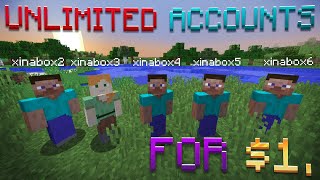 Unlimited Minecraft Accounts for 1 [upl. by Leunamnauj527]