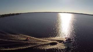 Aerial Footage Over Lake Thonotosassa Florida [upl. by Dorren]