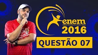 ÁCIDOS NUCLEICOS NO ENEM 2016  questão 07 [upl. by Cynthea]