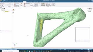 Ansys V12 Topologieoptimierung 2 [upl. by Stent]