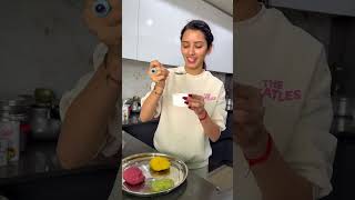 Healthy Rainbow Puri Recipe 🌈😱 neetubisht minivlog cooking trending [upl. by Dieter]