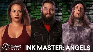 Keep Austin Inked Elimination Tattoo  Sneak Peek  Ink Master Angels Season 1 [upl. by Neellek601]