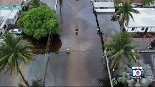 South Florida residents frustrated as flooding remains following last weeks historic rainfall [upl. by Tawnya]