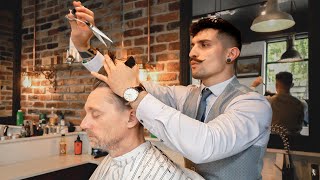 💈 Take Time To Relax With A Haircut At Old School Irish Barber Shop  Tom Winters Barbers [upl. by Gollin]