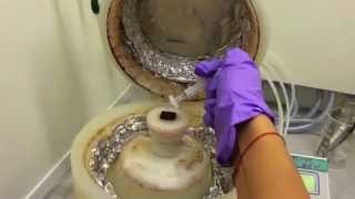 Thin film preparation using a spin coater [upl. by Lemrac745]