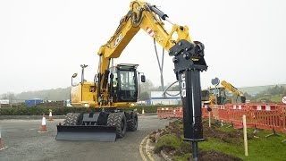 JCB Wheeled excavators [upl. by Emoraj]